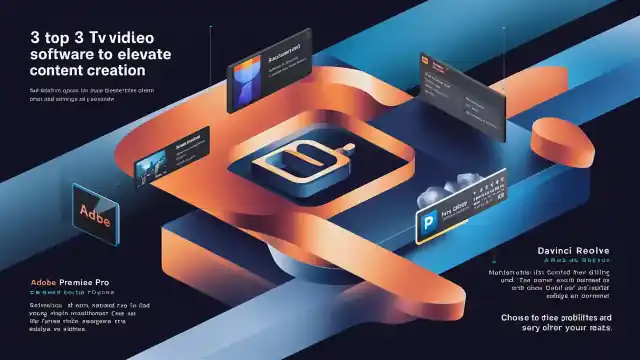 Top 3 Video Editing Softwares: Elevate Your Content Creation